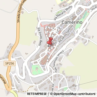 Mappa Via Camillo Lili, 60, 62032 Camerino, Macerata (Marche)