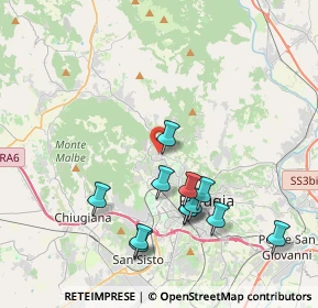 Mappa Strada Cimitero S. Marco, 06131 Perugia PG, Italia (4.08833)