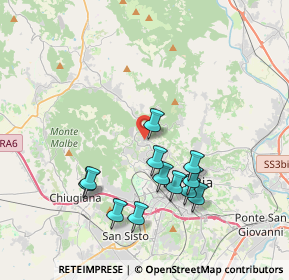 Mappa Strada Cimitero S. Marco, 06131 Perugia PG, Italia (3.81)