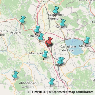 Mappa Via Catania, 53045 Montepulciano SI, Italia (16.708)