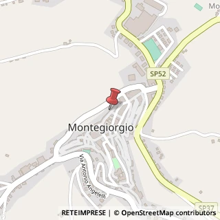 Mappa Via Cestoni, 14, 63833 Montegiorgio, Fermo (Marche)