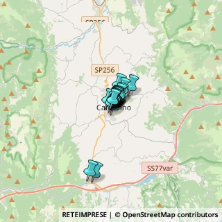 Mappa Via Varino Favorino, 62032 Camerino MC, Italia (1.0355)