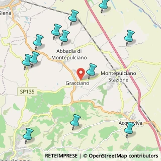 Mappa Via Umbria, 53045 Montepulciano SI, Italia (3.00167)