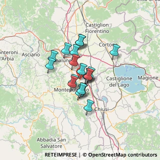Mappa Via Umbria, 53045 Montepulciano SI, Italia (9.083)