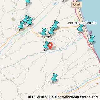 Mappa Contrada Ete, 63816 Fermo FM, Italia (5.545)
