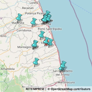 Mappa Contrada Ete, 63816 Fermo FM, Italia (15.51063)