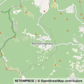Mappa Montemignaio