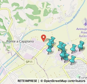 Mappa Via Sardegna, 50054 Fucecchio FI, Italia (1.10583)
