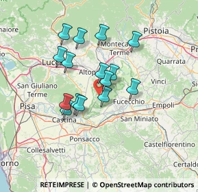 Mappa Strada Vicinale del Fornaccio, 56020 Santa Maria a Monte PI, Italia (11.37267)