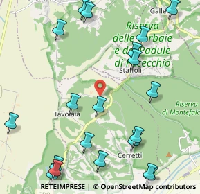 Mappa Strada Vicinale del Fornaccio, 56020 Santa Maria a Monte PI, Italia (2.8595)