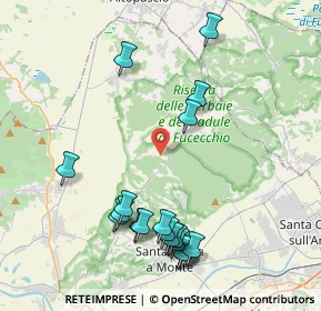 Mappa Strada Vicinale del Fornaccio, 56020 Santa Maria a Monte PI, Italia (4.6975)