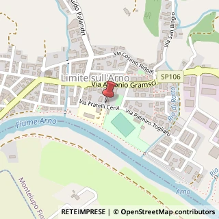 Mappa Via F. lli Cervi, 47, 50050 Montelupo Fiorentino, Firenze (Toscana)