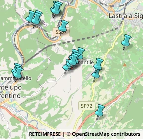 Mappa Via delle Macine, 50055 Lastra a Signa FI, Italia (2.0545)