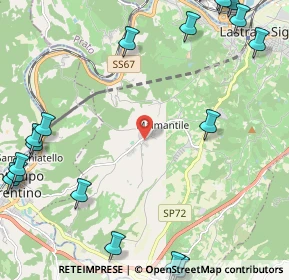 Mappa Via delle Macine, 50055 Lastra a Signa FI, Italia (3.5085)