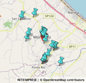 Mappa Via Antonio Gramsci, 61037 Mondolfo PU, Italia (1.3685)