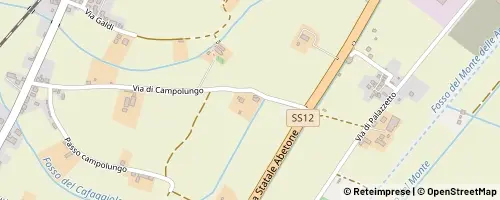 Mappa San Giuliano Terme