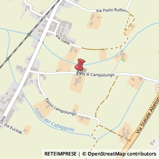 Mappa Via di Campolungo, 6, 56017 San Giuliano Terme, Pisa (Toscana)