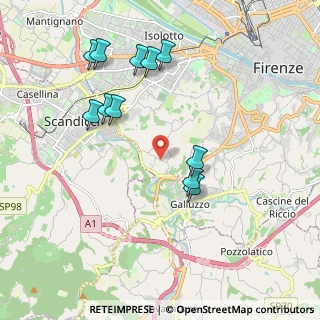 Mappa Via delle Bagnese, 50124 Firenze FI, Italia (2.06182)