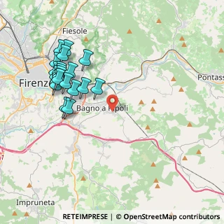 Mappa Via Fratelli Manzi, 50012 Bagno a Ripoli FI, Italia (4.4695)