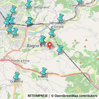 Mappa Via Fratelli Manzi, 50012 Bagno a Ripoli FI, Italia (3.07059)