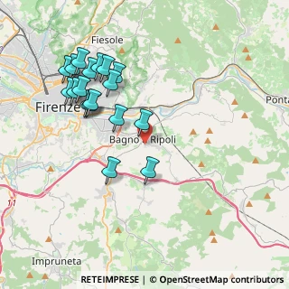 Mappa Via Torta, 50012 Bagno A Ripoli FI, Italia (4.20056)