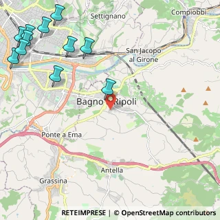 Mappa Via Torta, 50012 Bagno A Ripoli FI, Italia (3.39091)
