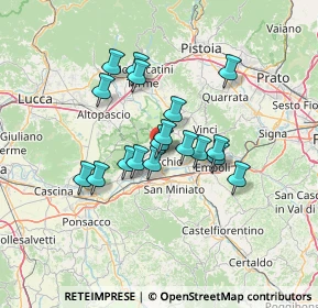 Mappa Via Antonio Pacinotti, 50054 Fucecchio FI, Italia (10.78889)