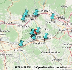 Mappa Via Antonio Pacinotti, 50054 Fucecchio FI, Italia (11.04583)