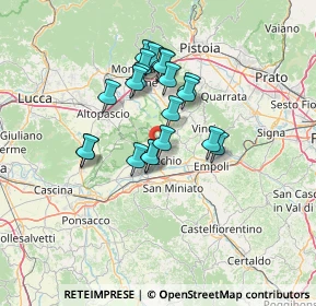 Mappa Via Antonio Pacinotti, 50054 Fucecchio FI, Italia (10.98)