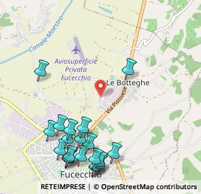 Mappa Via Antonio Pacinotti, 50054 Fucecchio FI, Italia (1.345)