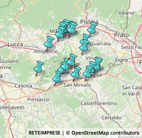 Mappa Via E.Fermi, 50054 Fucecchio FI, Italia (10.9135)
