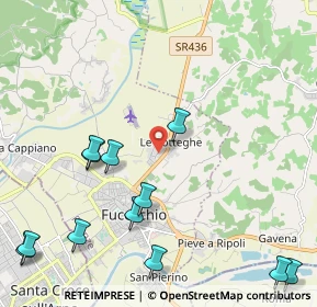 Mappa Via E.Fermi, 50054 Fucecchio FI, Italia (2.835)