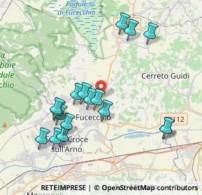Mappa Via E.Fermi, 50054 Fucecchio FI, Italia (4.11176)