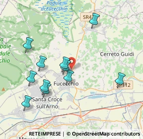 Mappa Via E.Fermi, 50054 Fucecchio FI, Italia (4.07727)