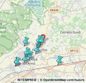 Mappa Via E.Fermi, 50054 Fucecchio FI, Italia (3.93455)