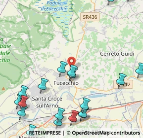 Mappa Via E.Fermi, 50054 Fucecchio FI, Italia (6.267)