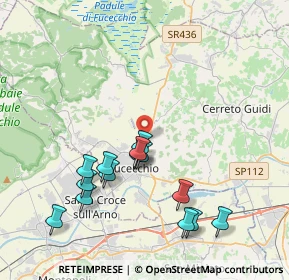 Mappa Via E.Fermi, 50054 Fucecchio FI, Italia (4.16571)