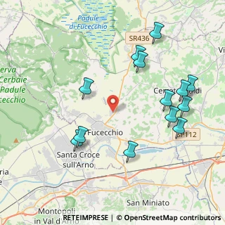 Mappa Via E.Fermi, 50054 Fucecchio FI, Italia (4.55769)