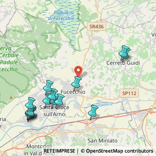 Mappa Via E.Fermi, 50054 Fucecchio FI, Italia (5.6)