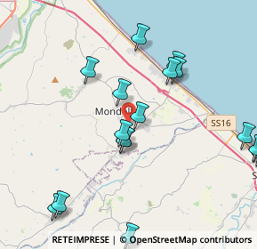 Mappa Viale dello Sport, 61037 Mondolfo PU, Italia (5.4045)