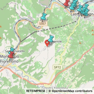 Mappa Via di Gello, 50055 Lastra a Signa FI, Italia (3.67769)