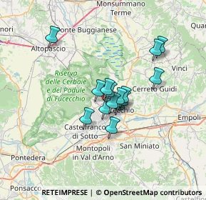 Mappa Via Lombardia, 50054 Fucecchio FI, Italia (4.73)