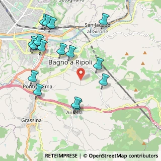 Mappa Via di Baroncelli, 50012 Bagno a Ripoli FI, Italia (2.43688)