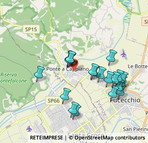 Mappa SP Pisana per Fucecchio, 50054 Fucecchio FI, Italia (1.8025)