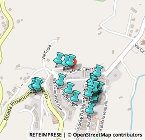 Mappa Via Girolamo Cavazzoni, 61029 Urbino PU, Italia (0.21538)