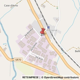 Mappa Via Erbosa, 1, 52014 Poppi, Arezzo (Toscana)