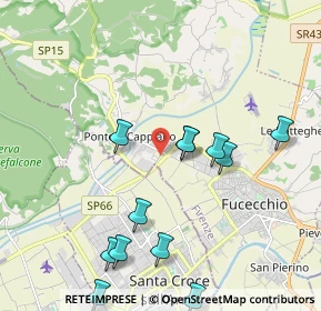 Mappa SP Nuova Francesca, 50054 Fucecchio FI, Italia (2.28833)