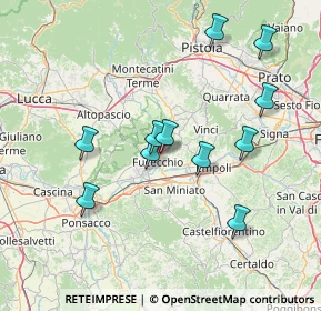 Mappa Via Niccolò Copernico, 50054 Fucecchio FI, Italia (14.54364)