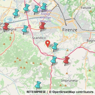 Mappa Via di Giogoli, 50124 Firenze FI, Italia (5.77545)