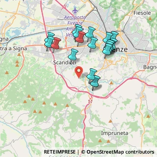 Mappa Via di Giogoli, 50124 Firenze FI, Italia (3.70368)